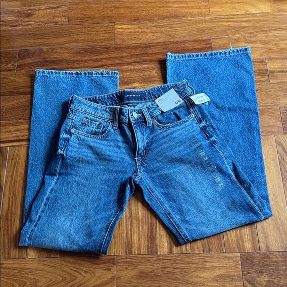 Aeropostale Baggy Flare Non Stretch Jeans - Picture 5 of 10